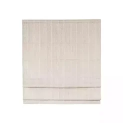 Kirklands Home Curtains & Drapes|Basketweave Cordless Roman Shade, 35 in. Ivory