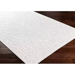 Kirklands Home Area Rugs|Ivory Botanical Bohemian Area Rug, 8x10 White