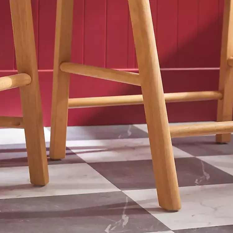 Kirklands Home Bar Stools & Counter Height Stools|Boucle Curved Back Ezra Counter Stool Ivory