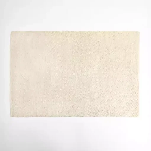 Kirklands Home Accent Rugs|Boucle Handwoven Scatter Rug Ivory