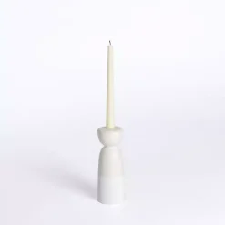 Ceramic Taper Candle Holder, 8 in. Candle Holders