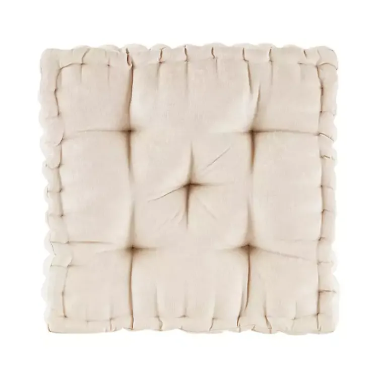 Outlet Chenille Floor Cushion Poufs & Floor Cushions