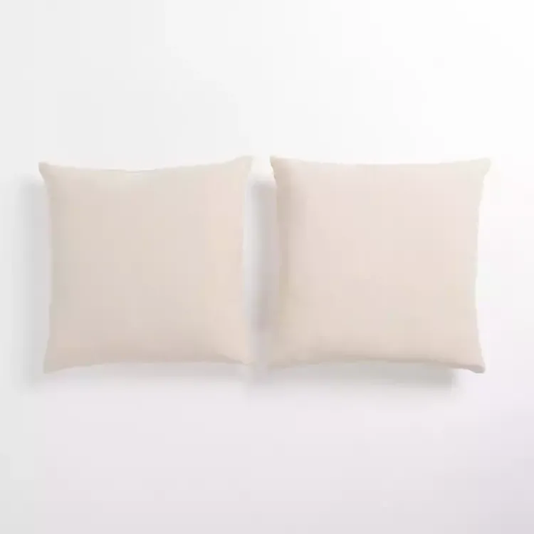 Chenille Pillows, Set of 2 Pillows