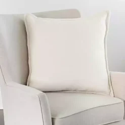 Outlet Chenille Texture Flange Pillow, 22 in. Pillows