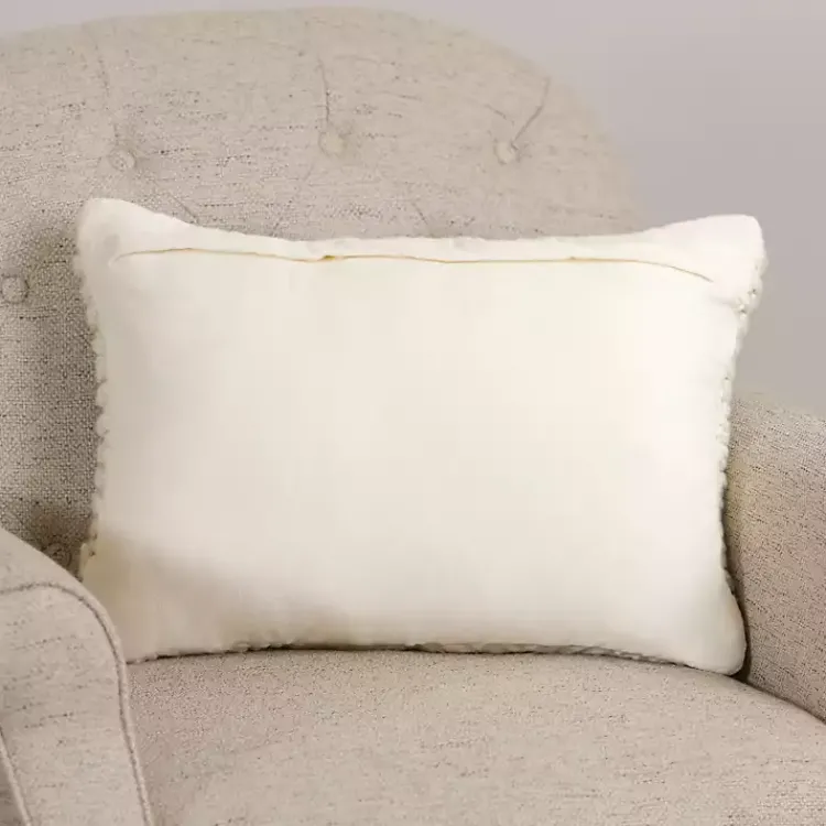 Hot Chunky Knit Lumbar Pillow Pillows