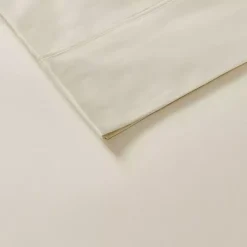 Kirklands Home Bed Sheets|Cotton Blend Sateen 6-pc. King Sheet Set Ivory