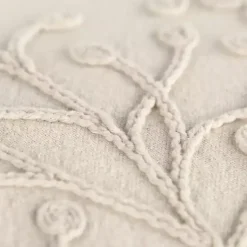 New Embroidered Botanical Pillow Pillows