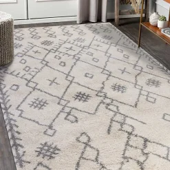 Kirklands Home Area Rugs|Geometric Area Rug, 8x10 Ivory