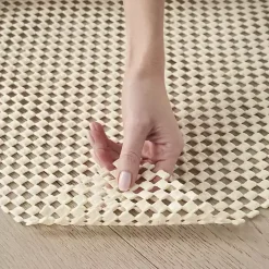 Kirklands Home Area Rugs|Gridlock Non-Slip Rug Pad, 5x8 Ivory