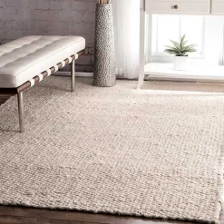 Kirklands Home Area Rugs|Halsey Area Rug, 5x8 Ivory