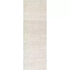 Kirklands Home Accent Rugs|Halsey Runner Ivory