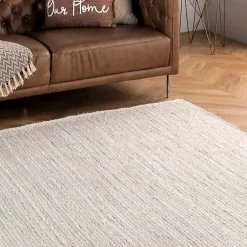 Kirklands Home Area Rugs|Hand Woven Rigo Jute Area Rug, 9x12 Ivory