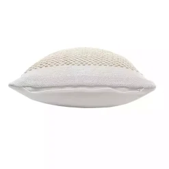 Discount Ivory Interwoven Jute Pillow Pillows