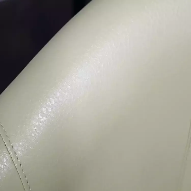 Kirklands Home Accent Chairs|Leatherette Windsor Accent Chair Ivory