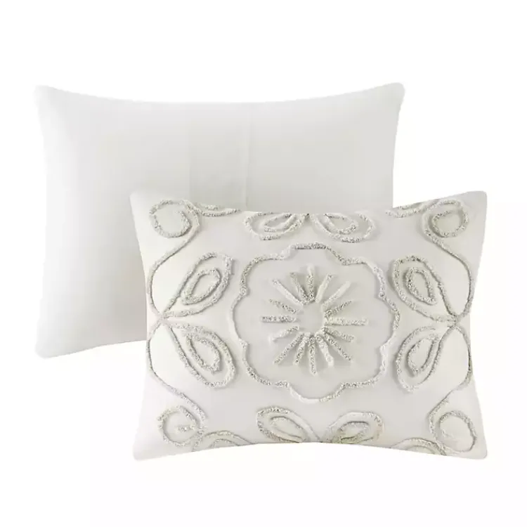 Kirklands Home Comforters|Medallion Full/Queen 3-pc. Comforter Set Ivory