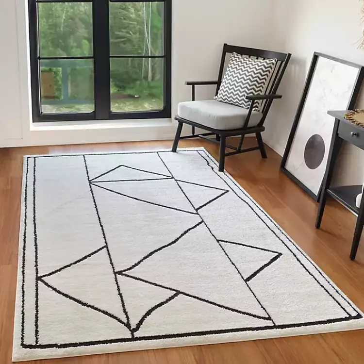 Kirklands Home Area Rugs|Ivory Moroccan Accent Rug, 2x3