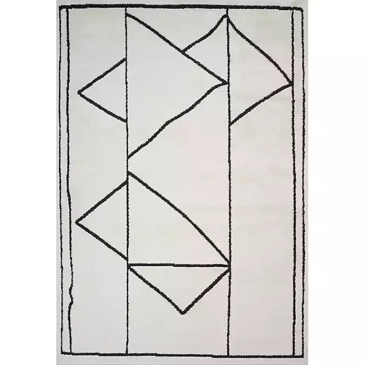 Kirklands Home Area Rugs|Ivory Moroccan Area Rug, 7x9