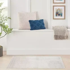 Kirklands Home Area Rugs|Moroccan Washable Area Rug, 3x5 Ivory