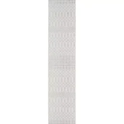 Kirklands Home Area Rugs|Moroccan Washable Runner, 2x12 Ivory