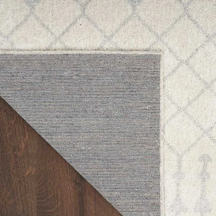 Kirklands Home Area Rugs|Moroccan Washable Runner, 2x12 Ivory