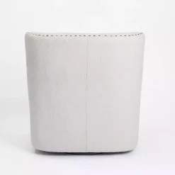 Kirklands Home Accent Chairs|Nailhead Wingback Swivel Accent Chair Ivory