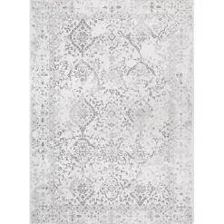 Kirklands Home Accent Rugs|Ivory Odell Vintage Accent Rug