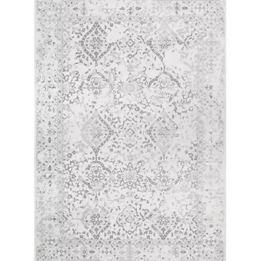 Kirklands Home Accent Rugs|Ivory Odell Vintage Accent Rug