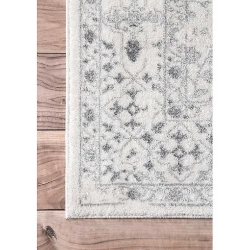 Kirklands Home Accent Rugs|Ivory Odell Vintage Accent Rug