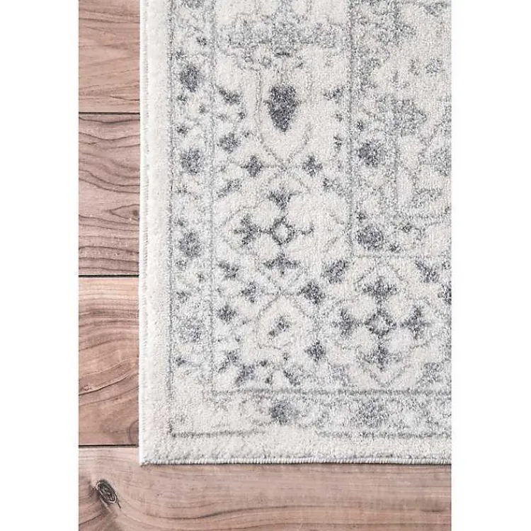 Kirklands Home Accent Rugs|Ivory Odell Vintage Accent Rug