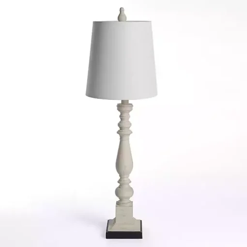 Kirklands Home Buffet Lamps|Ivory Prussia Buffet Lamp White