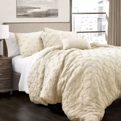 Kirklands Home Comforters|Ravello 5-pc. King Comforter Set Ivory