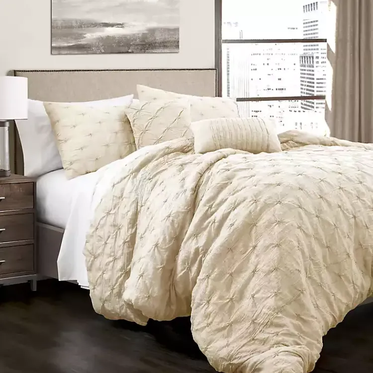 Kirklands Home Comforters|Ravello 5-pc. King Comforter Set Ivory