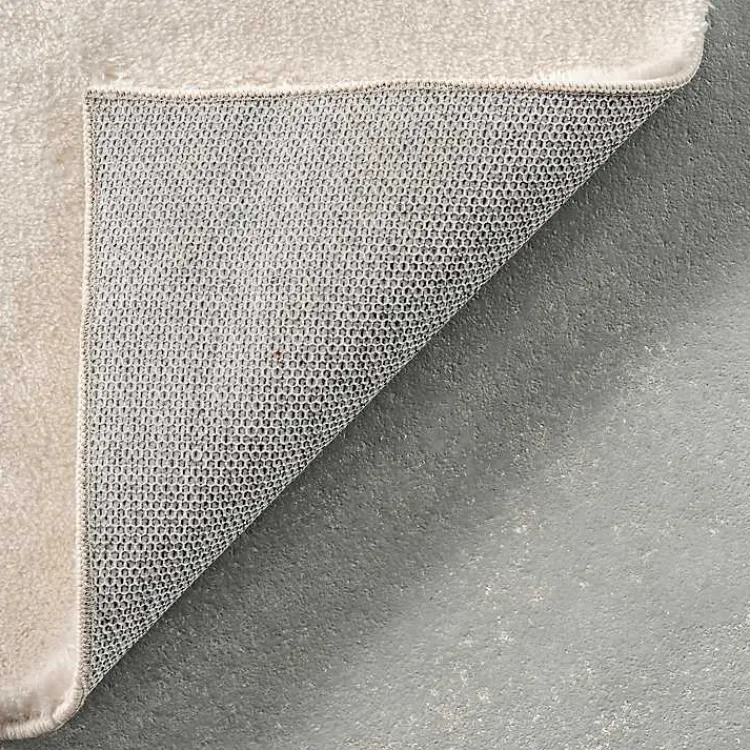 Kirklands Home Area Rugs|Shag Washable Area Rug, 8x10 Ivory