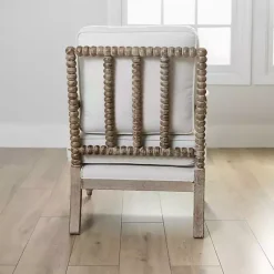 Kirklands Home Accent Chairs|Spencer Spindle Armchair Ivory