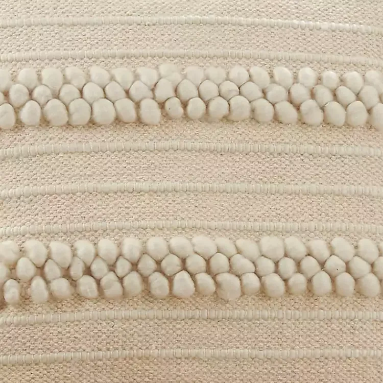 Striped Pom Pom Pillow Pillows