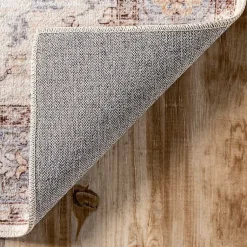 Kirklands Home Area Rugs|Transitional Floral Area Rug, 8x10 Ivory