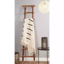 Outlet Tufted Dots and Dashes Throw Blankets & Throws