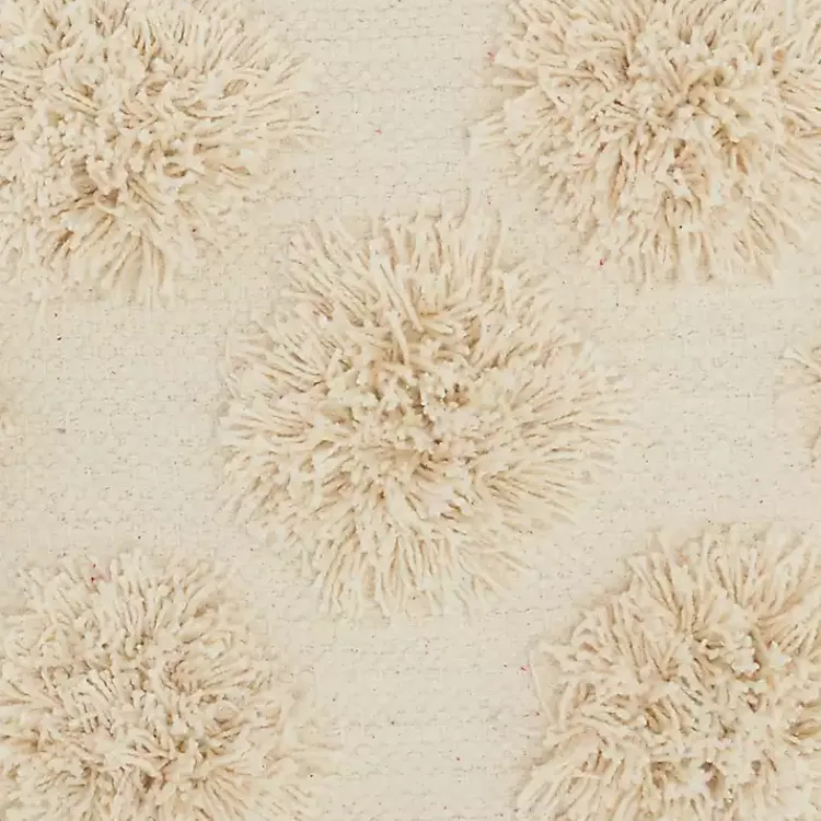 Discount Tufted Pom Poms Throw Pillow Pillows
