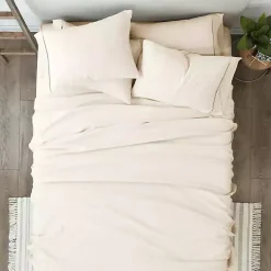 Kirklands Home Bed Sheets|Ultra Soft 6-pc. King Sheet Set Ivory