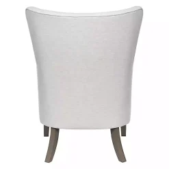 Kirklands Home Accent Chairs|Upholstered Armchair Ivory