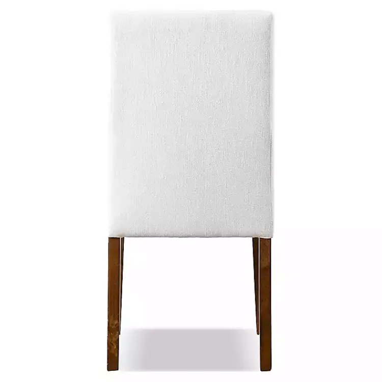 Kirklands Home Dining Chairs|Upholstered Katie Dining Chairs, Set of 2 Ivory