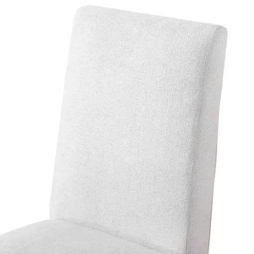 Kirklands Home Dining Chairs|Upholstered Katie Dining Chairs, Set of 2 Ivory
