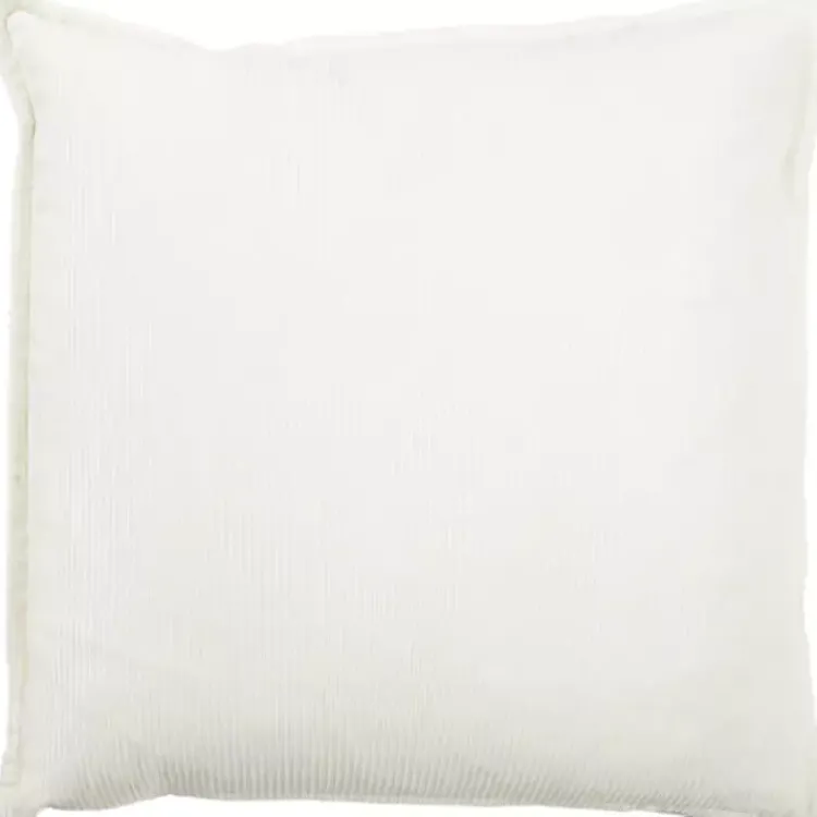 Best Velvet Corduroy Flange Throw Pillow Pillows