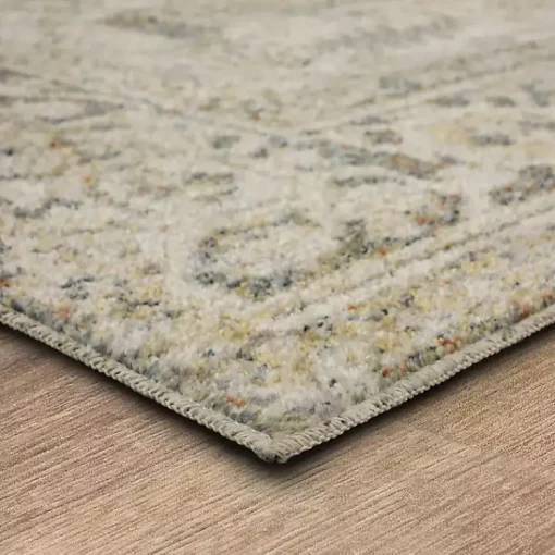 Kirklands Home Area Rugs|Wilcox Medallion Area Rug, 6x9 Ivory