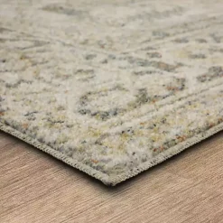 Kirklands Home Area Rugs|Wilcox Medallion Runner, 2x8 Ivory
