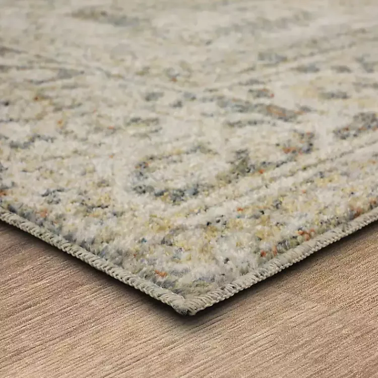 Kirklands Home Area Rugs|Wilcox Medallion Runner, 2x8 Ivory
