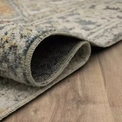 Kirklands Home Area Rugs|Wilcox Medallion Runner, 2x8 Ivory