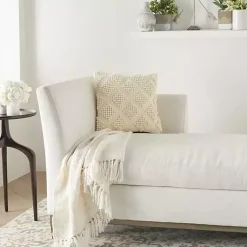 Discount Woven Diamond Pillow Pillows