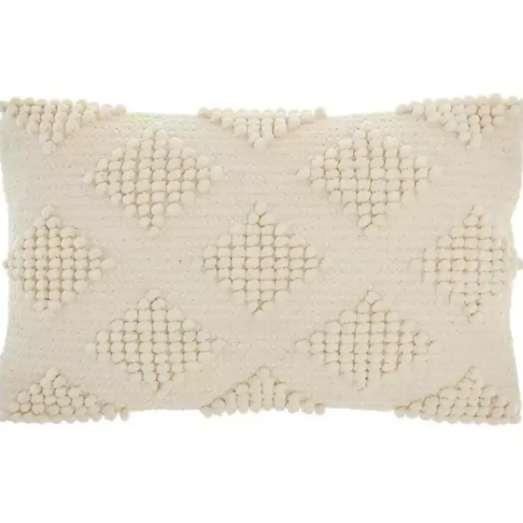 Hot Woven Diamonds Lumbar Pillow Pillows