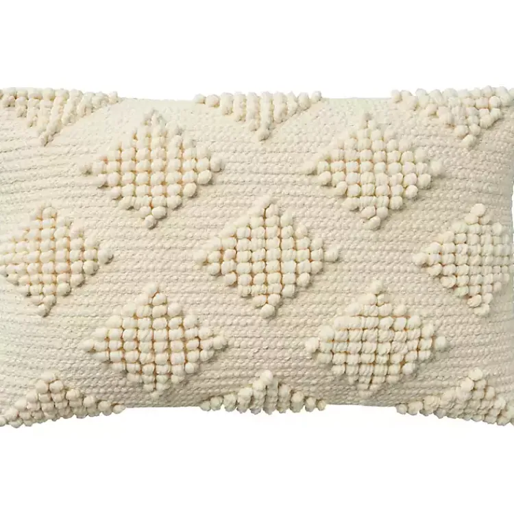 Hot Woven Diamonds Lumbar Pillow Pillows